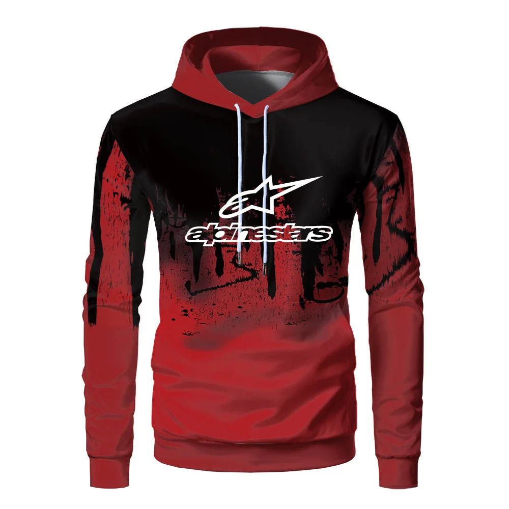 

Alpinestars Mens Sweatshirt Hoodies Long Sleeve Autumn Spring Casual Hoodies Top Boy Blouse Tracksuits Sweatshirts Men