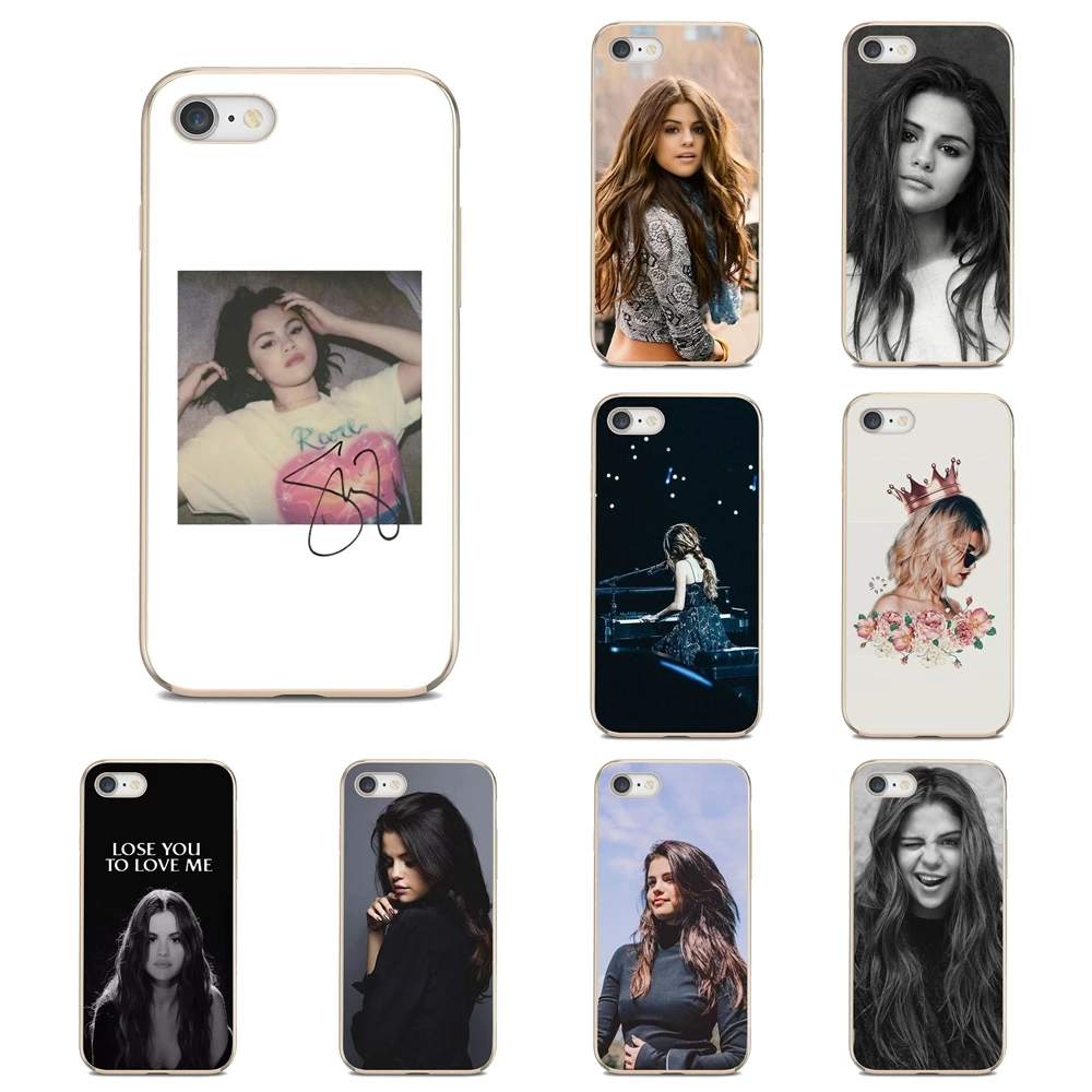 Модные прозрачные мягкие чехлы Selena Gomez для Huawei P8 P9 P10 P20 P30 Lite 2015 2016 2018 2019 Pro GR5