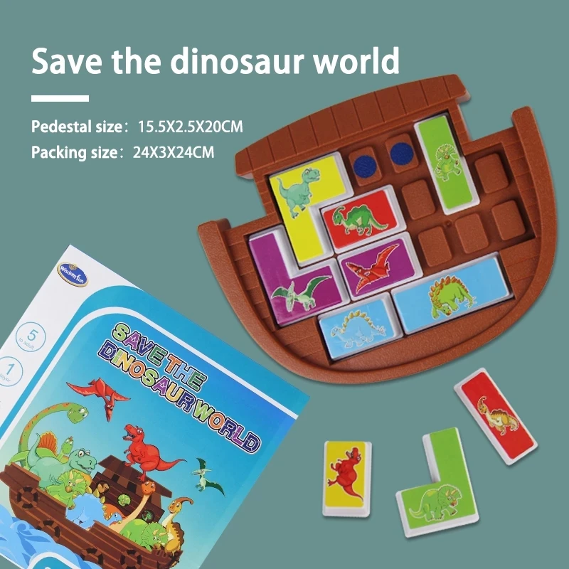 

Игрушки для детей, динозавр, животное, логическая игра, Обучающие игрушки, головоломки, игры, танграмма, головоломка, развивающие мышления, н...