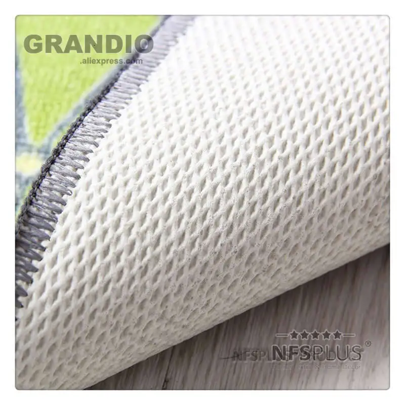 

Kitchen Carpet Floor Mat 40x60& 40x120cm Waterproof Polyester Fiber Latex Anti-Slip Area Rugs Home Decorative Doomat Door Mat