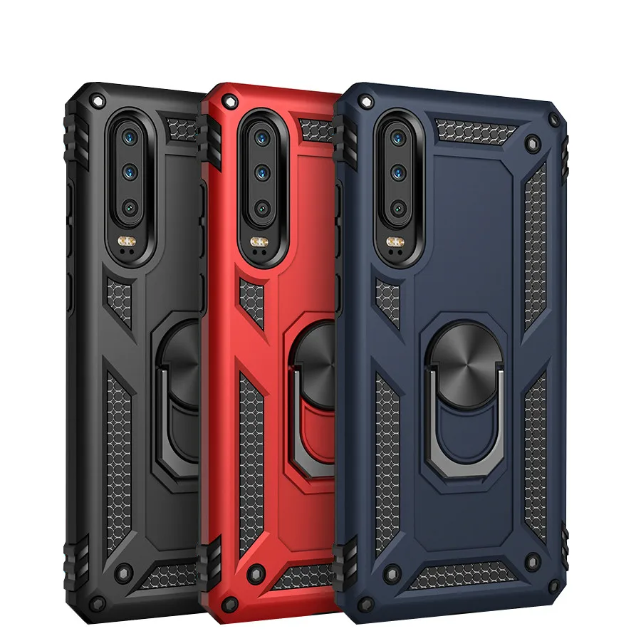 Противоударный чехол KEYSION Armor для huawei P30 mate 20 Pro P20 Lite, чехол-подставка для автомобильного кольца, чехол для mate 20 X Nova5 Pro P30 Lite
