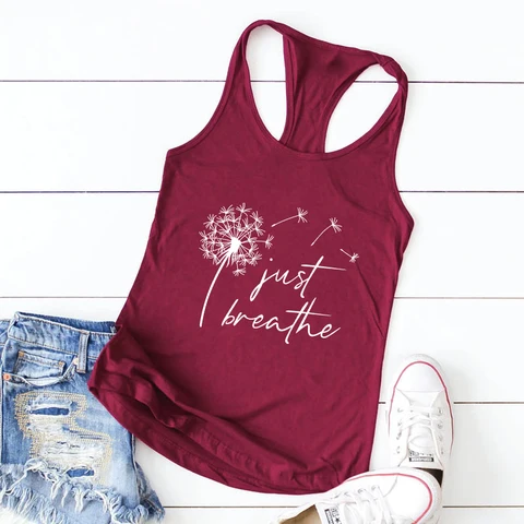 Женский топ без рукавов, с рисунком одуванчика