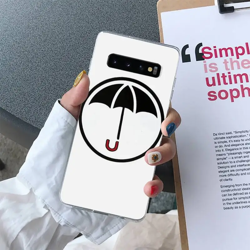 

The Umbrella Academy Phone Case For Samsung Galaxy S10 S10e S8 S9 Plus S7 Edge Note10 9 8 Soft Transparent TPU Cove