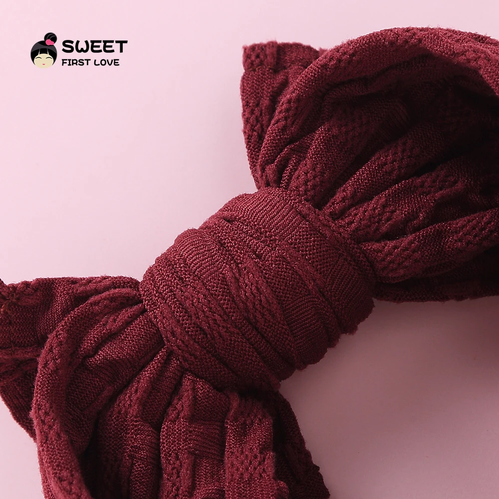 Платье с бантом для новорожденных украшение детей повязка на голову малышей