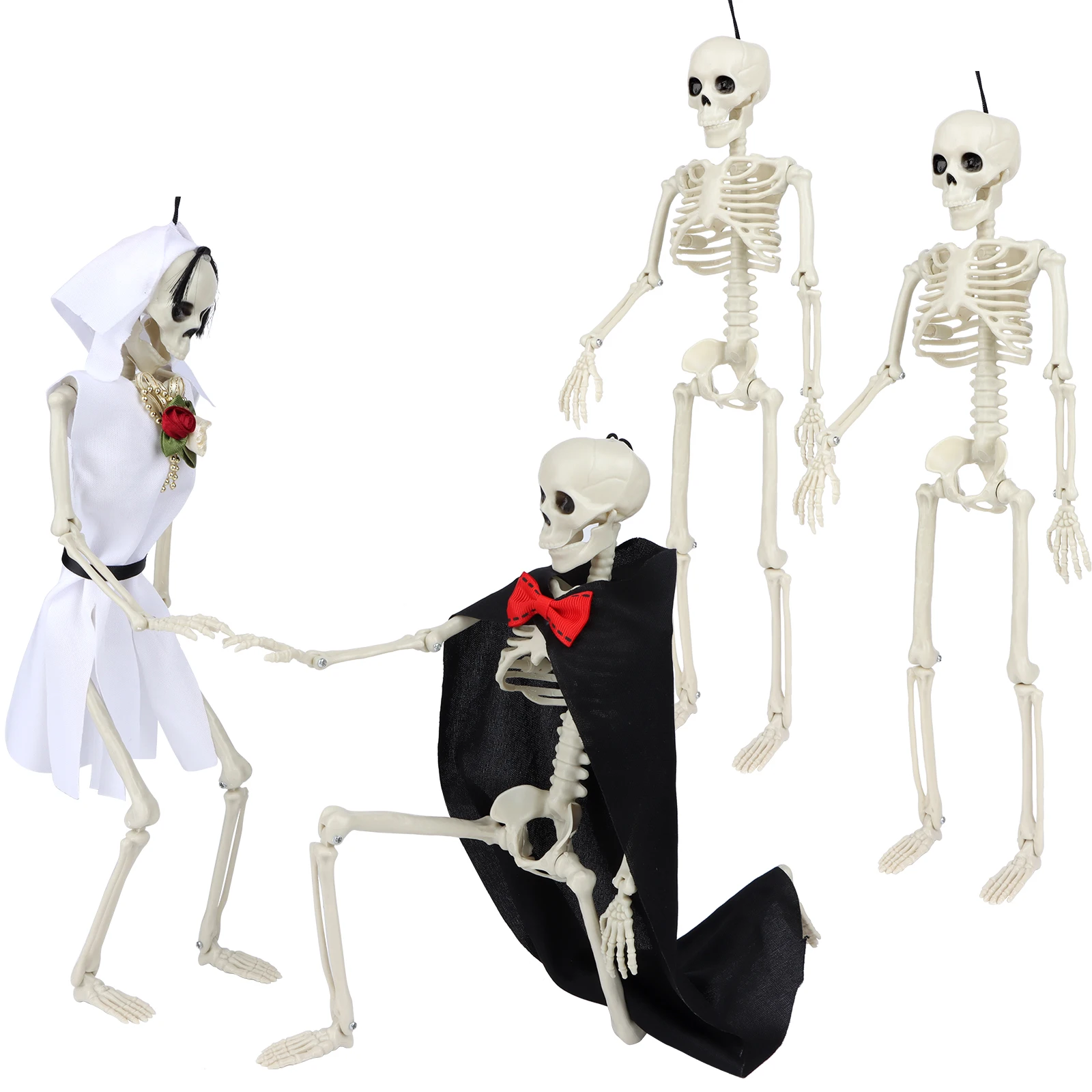 

Posable Halloween Skeleton- Full Body Halloween Skeleton Halloween decoration decor accesories for home