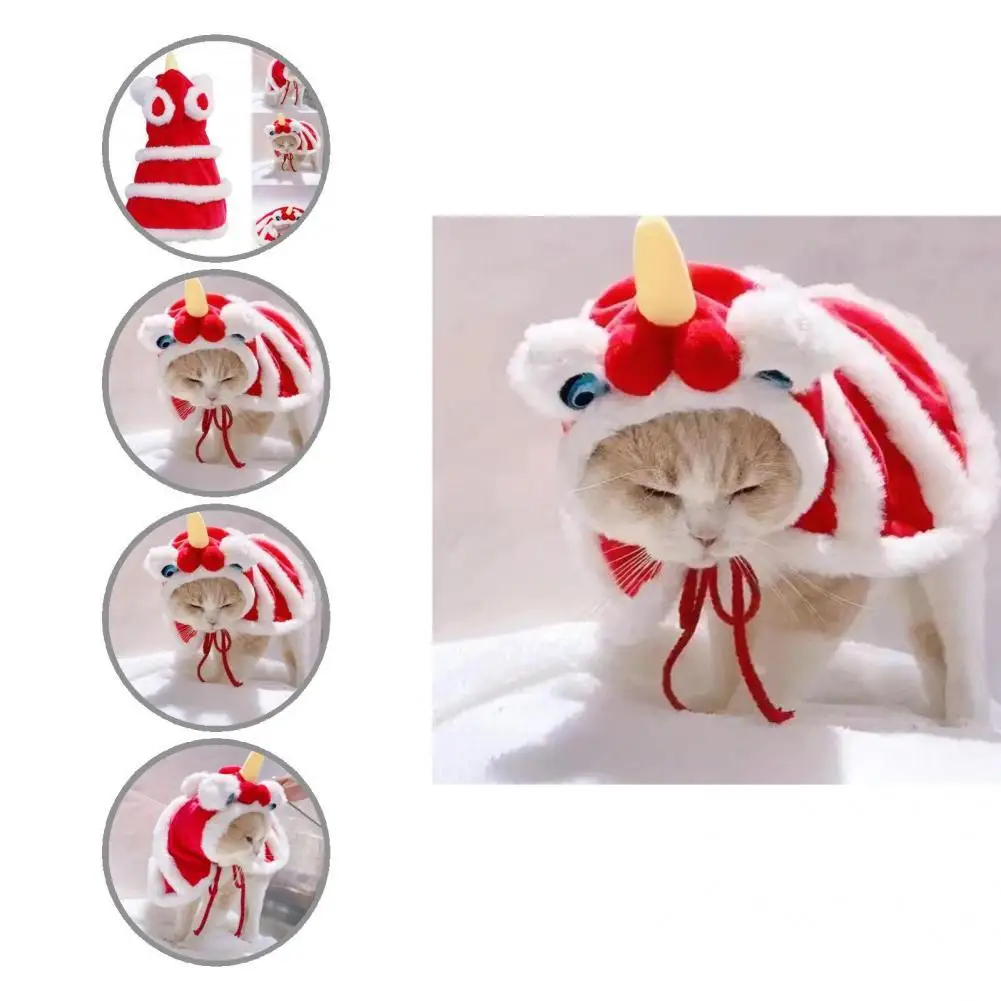

Одежда для косплея уютная накидка для котят плюшевая одежда модный костюм кошки веревочный галстук для фотосъемки