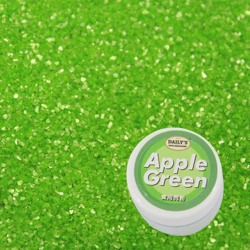 100 г яблока зеленый съедобный посыпь для торта выпечки леденца шоколада фондана