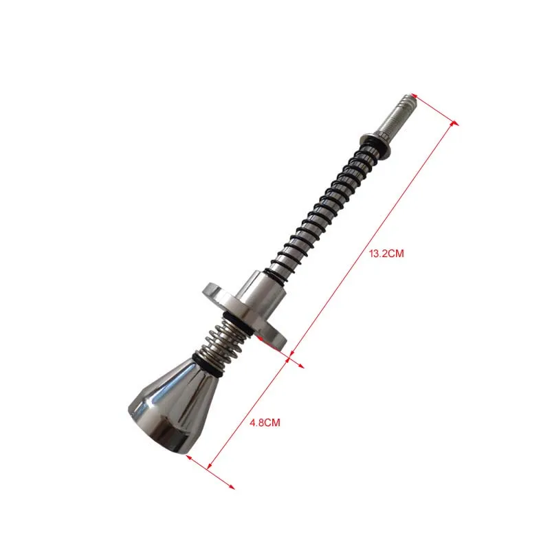 Комплект из 3 предметов в виде маленьких шариков стрелок с хромированную ручку