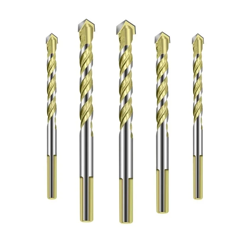 

5pcs Carbide Triangle Drill Bits Marble Drilling Glass Tile Ceramic Drill Bit For Porcelain Floor Tiles Marble .