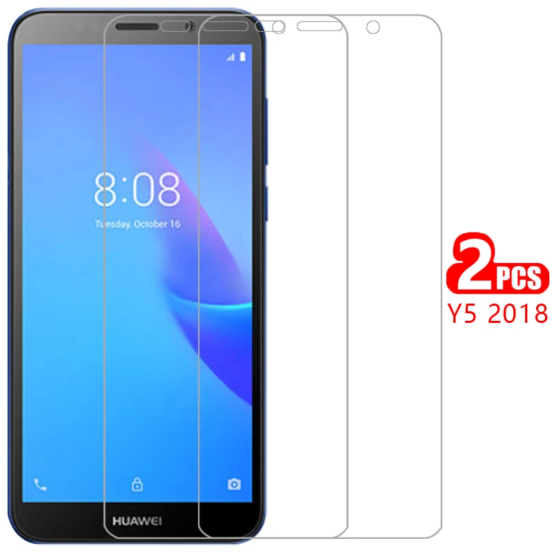 

case for huawei y5 lite prime 2018 cover tempered glass screen protector on y 5 5y light y52018 y5lite protective phone coque