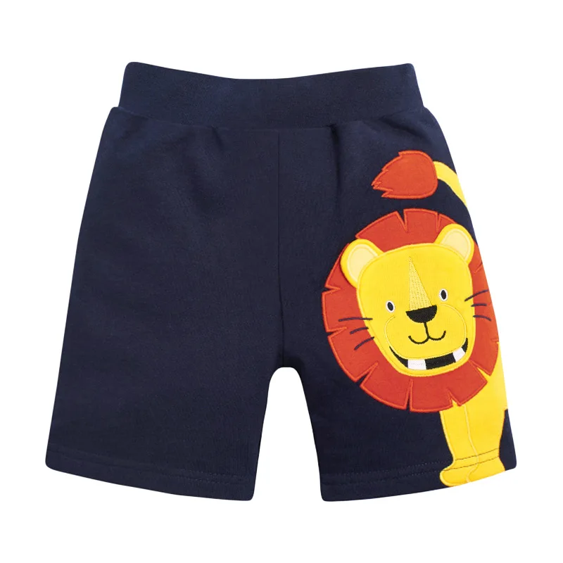 

Bambino новый год 2021 с красочным принтом, летние короткие штаны для маленьких мальчиков От 2 до 7 лет, детская одежда с рисунками животных для мал...