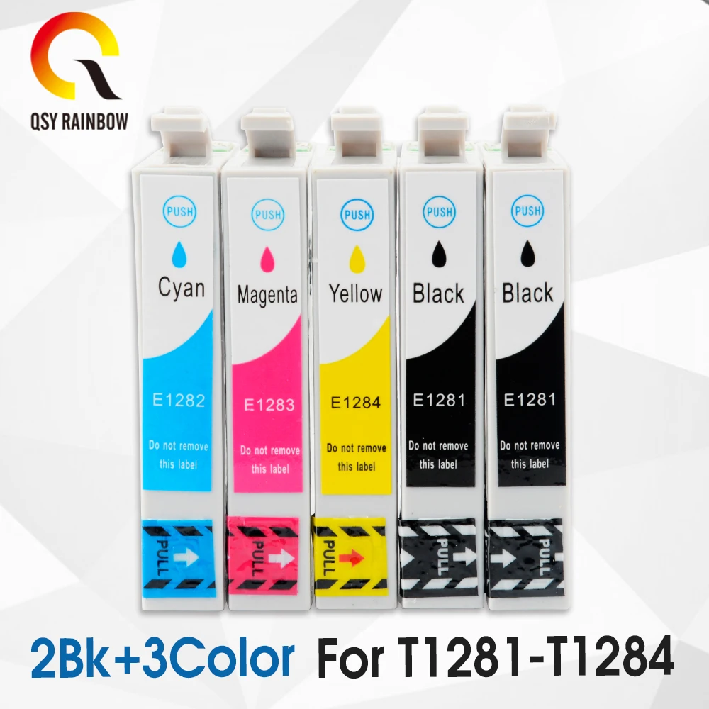 T1281 T1284 чернильные картриджи полный набор чернил для Epson Stylus SX125 SX130 SX230 SX235W SX420W SX430W