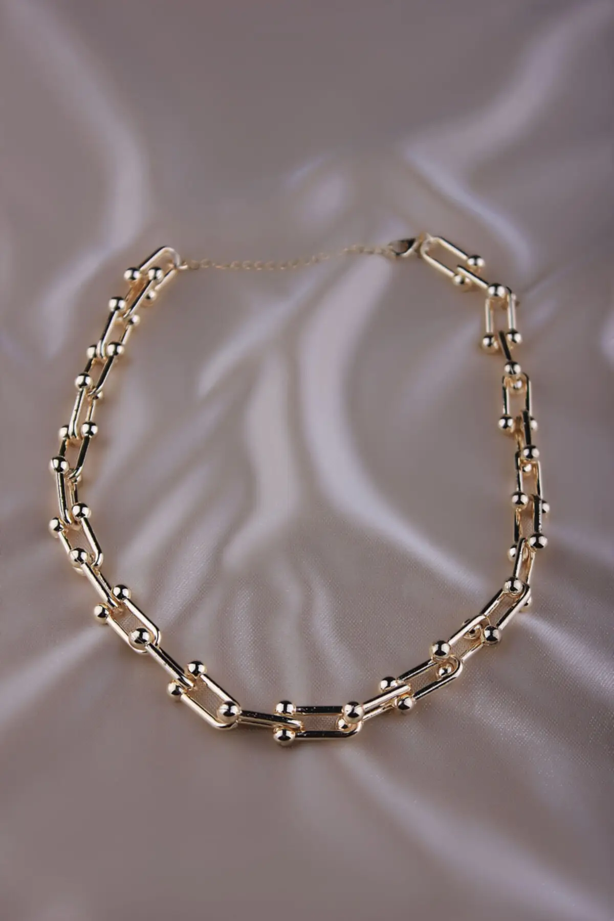 

Women's Gold Color Necklace New Season