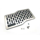 Универсальный автомобильный коврик для пола, коврик для педали, подставка для ног из нержавеющей стали, водонепроницаемый