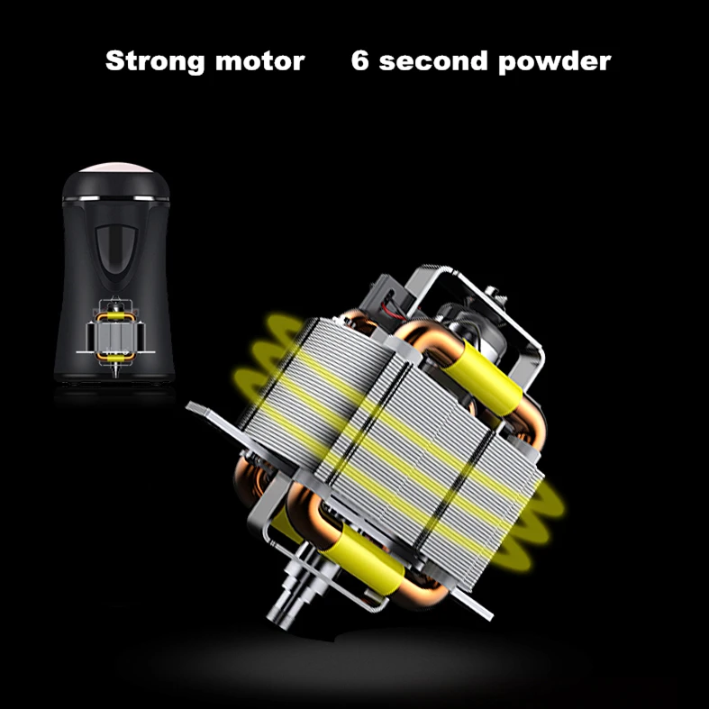 Высокое качество Многофункциональный электромотор кофемолка 6s Быстрый