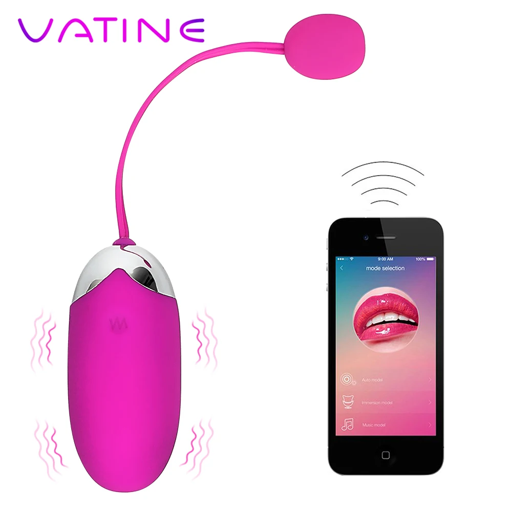 VATINE мультискоростной вибратор APP Bluetooth с дистанционным управлением женская