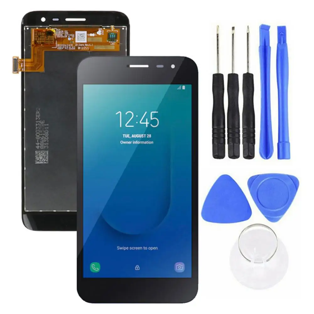 lcd touch screen digitizer for samsung galaxy j2 core 2018 j260 j260m d s j260g parts of the cell phone repair tools free global shipping