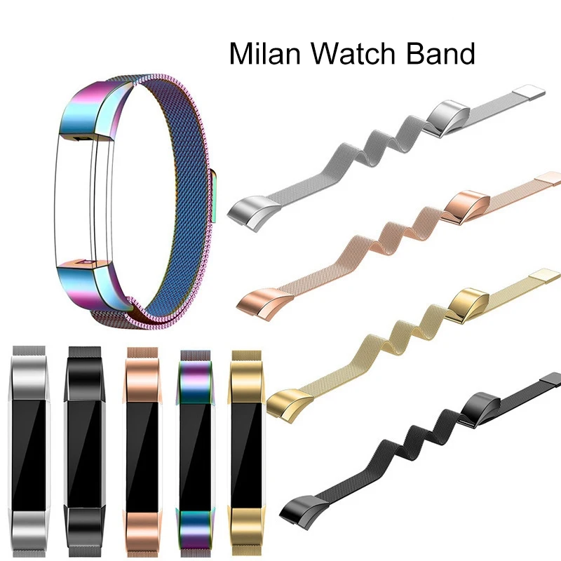 Миланский Ремешок Для Fitbit Alta HR умный браслет металлический ремешок для часов сменный Браслет Ремешок Для Fitbit Alta Correa band
