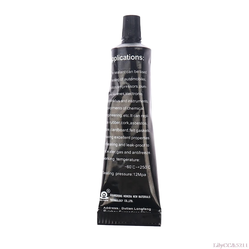 

55g K-586 Black Silicone Free-Gasket Waterproof To Oil Resist High Temperature Sealant Repairing Glue