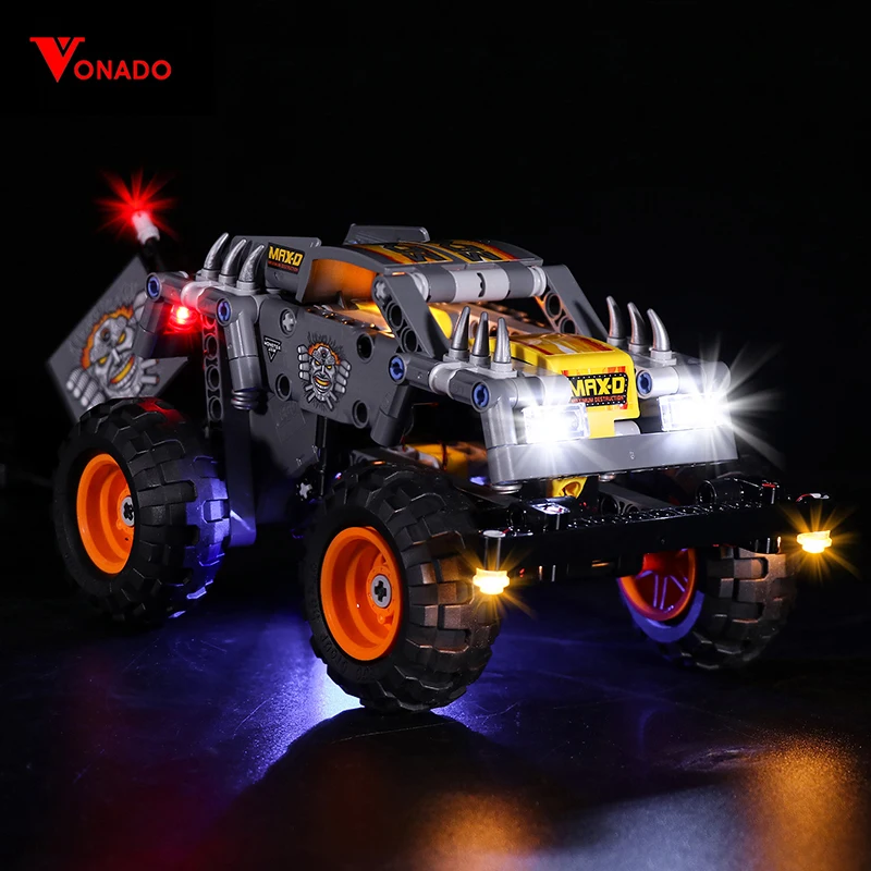 

Vonado Led Light For 42119 Bigfoot Buggy Car Building Blocks Bricks Toys
