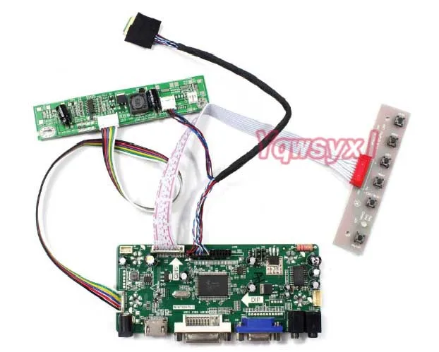 Комплект Yqwsyxl для 1280X800 LP154WX7(TL)(A1) Стандартная панель ЖК дисплея HDMI + DVI VGA плата