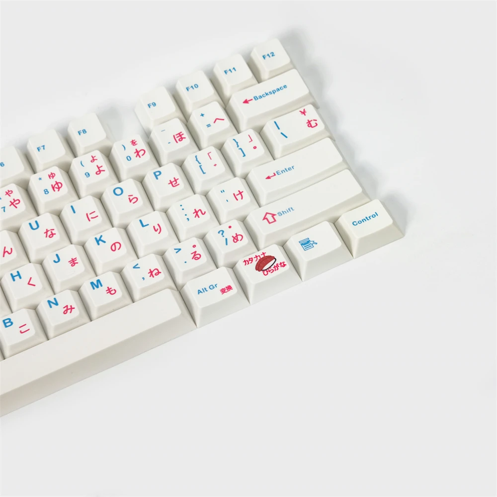 Клавиши для суши PBT с японской вишневой раскладкой механическая клавиатура