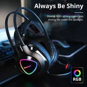 original tronsmart glary alpha gaming headphones ps4 headsets gamer 3 5mm usb port for ps4 witch computer laptop free global shipping