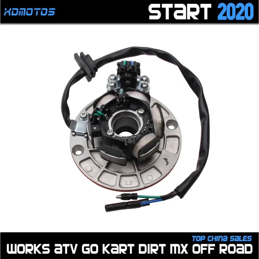 

Magneto Stator Ignition Coil Without Light For YINXIANG YX 150cc 160cc Engine KAYO BSE SDG SSR GPX Pitsterpro Dirt Pit Bike