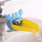 1 шт., детский водосберегающий удлинитель формы краба, с героями мультфильмов, для мытья рук, удлинитель для смесителя, аксессуары для ванной