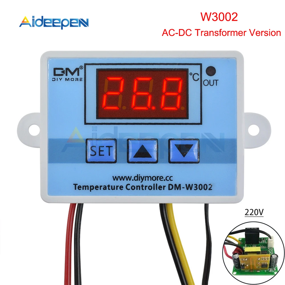 

Aideepen Цифровой термостат W3001/W3002/W3230
