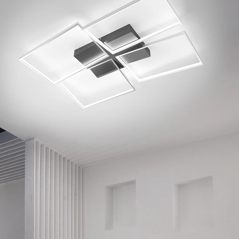 

Скандинавские атмосферные бытовые потолочные светильники, простые и современные, комбинированные потолочные светильники для всего дома