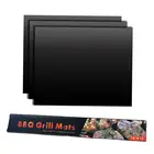 Многоразовые антипригарные барбекю Гриль коврик для выпечки лист портативный Открытый Пикник приготовления барбекю Духовка инструмент принадлежности для барбекю коврик для гриля