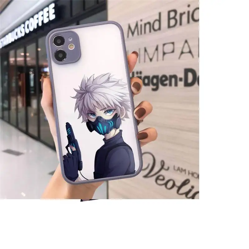 

Hunter X Hunter Killua Zaoldyeck Phone Cases matte transparent For iphone 7 8 11 12 plus mini x xs xr pro max cover
