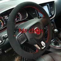 diy hand sewn steering wheel cover manufacturer direct sales for fiat feixiang zhiyue kuwei dodge