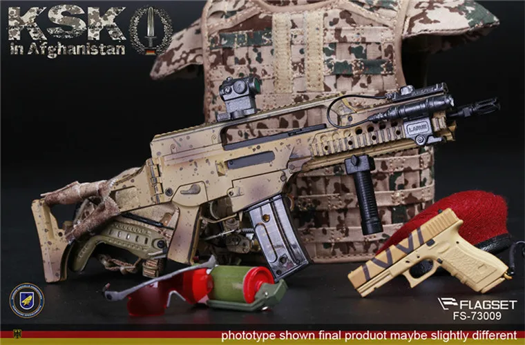 FLAGSET Fs73009 1/6 немецкая KSK специальная экшн-команда в Afghanistan Коллекционная фигурка для фанатов праздничный подарок
