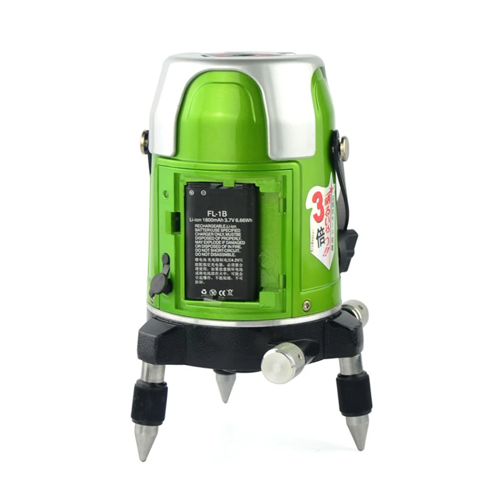 5 линий зеленый лазерный уровень 360 градусов 4 горизонтальные 1 вертикальные линии