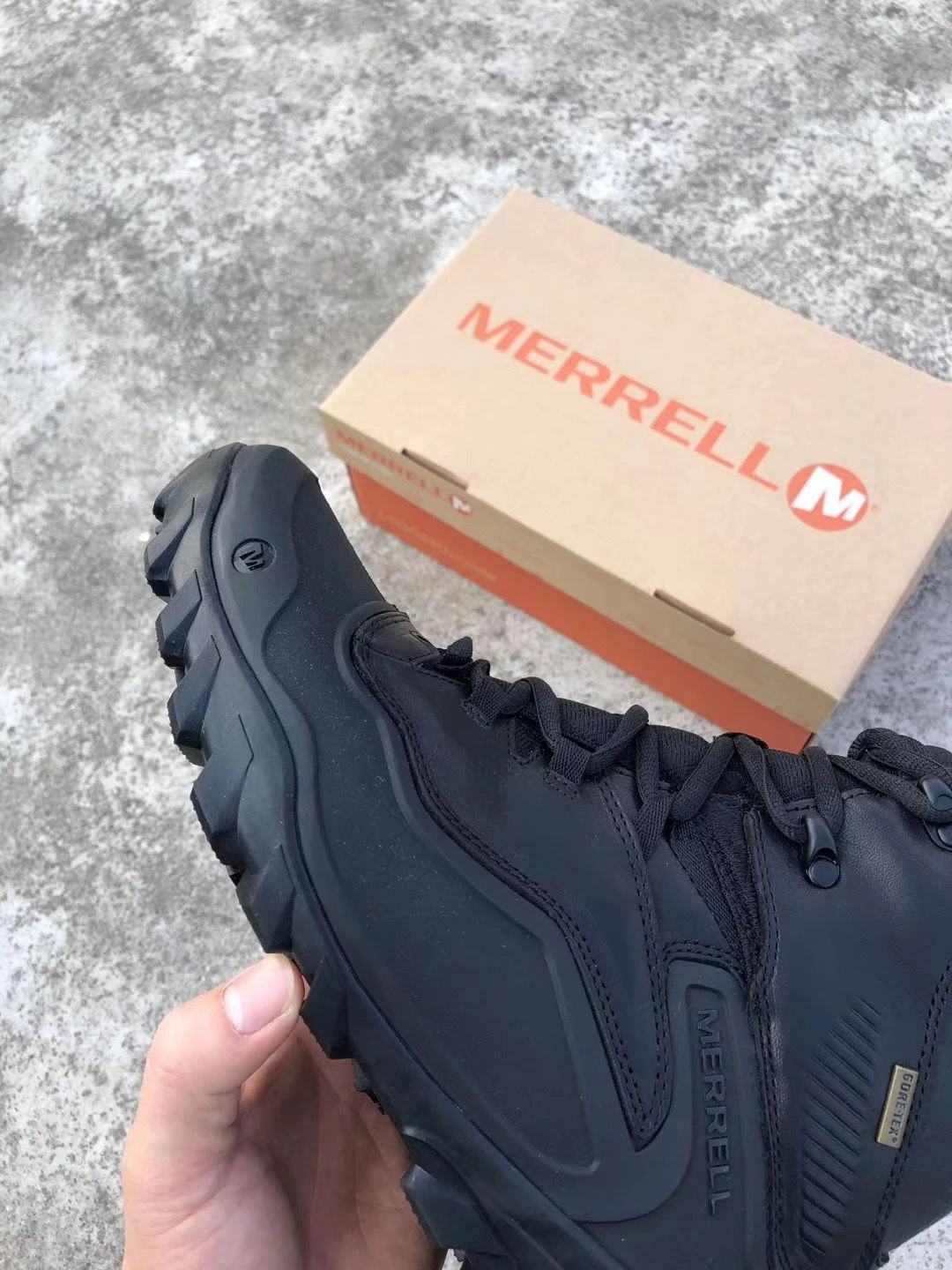 Merrell Мужская обувь для походов осенне-зимние ботинки с высоким берцем