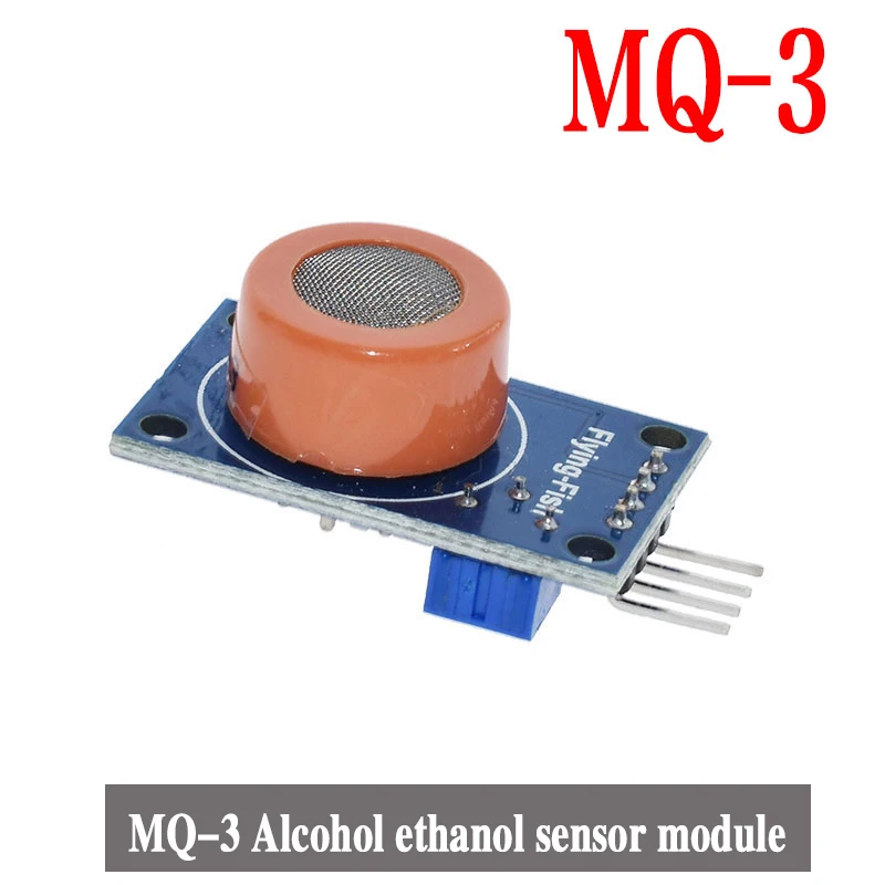 MQ-2 MQ-3 MQ-4 MQ-5 MQ-6 MQ-7 MQ-8 MQ-9 MQ-135 детектор дыма метана сжиженный газ Сенсор модуль для Arduino Starter DIY Kit - Цвет: MQ-3