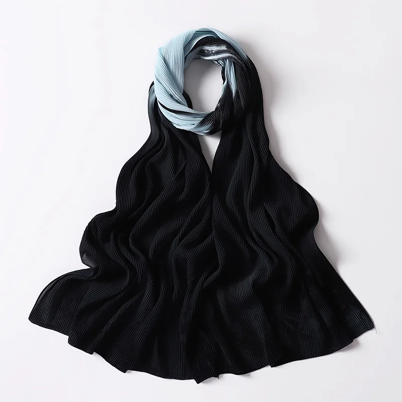 Повязка на голову длинная с принтом тай-дай 1 шт. мусульманские платки |