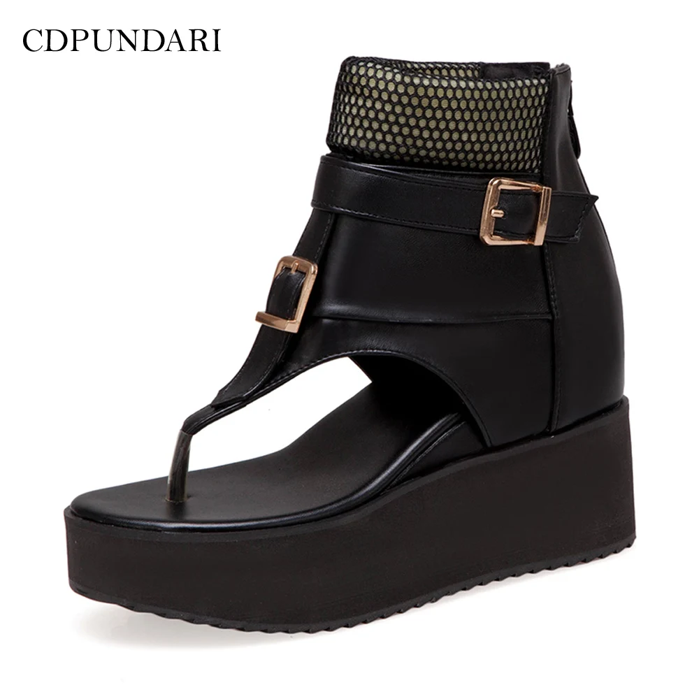 Женские босоножки на танкетке черные белые желтые повседневная обувь для лета