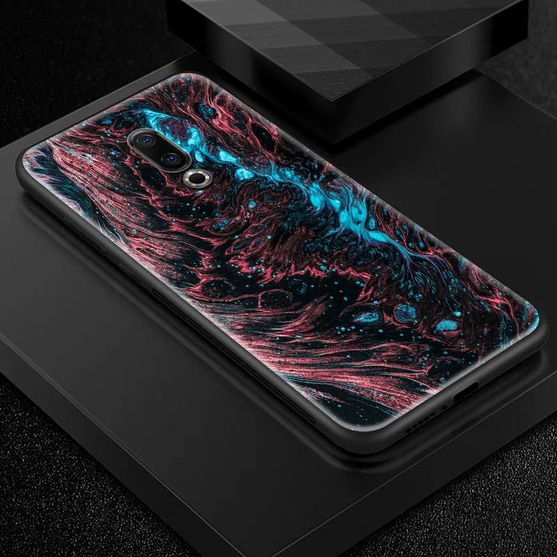 W388 Роскошный бампер для Meizu M9 Note M5 M6 M8 Frame для Meizu 16s 16th Plus 16X M6T M882Q M892Q защитный чехол из закаленного стекла - Цвет: W388