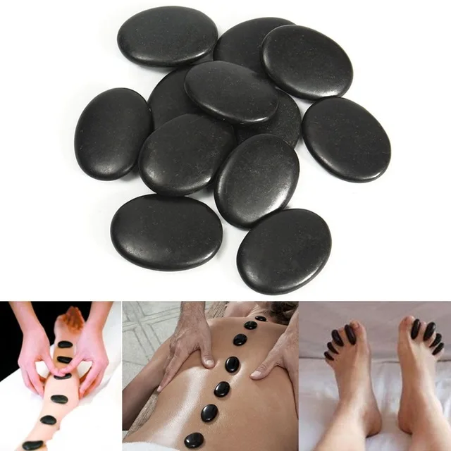 5 шт./лот Energy stone volcano spa essential hot bian oil | Массажный камень Вулканический с подогревом
