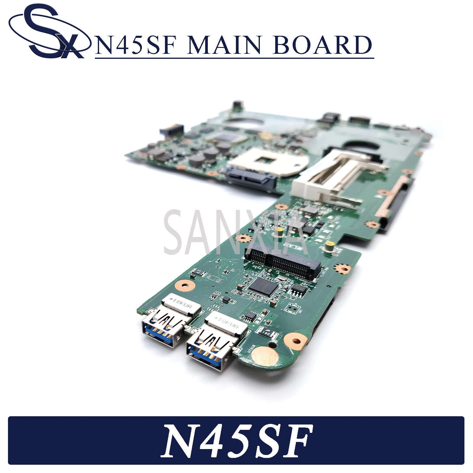 KEFU N45SF материнская плата для ноутбука ASUS N45SL N45S оригинальная HM65 GT555M-2GB | Компьютеры