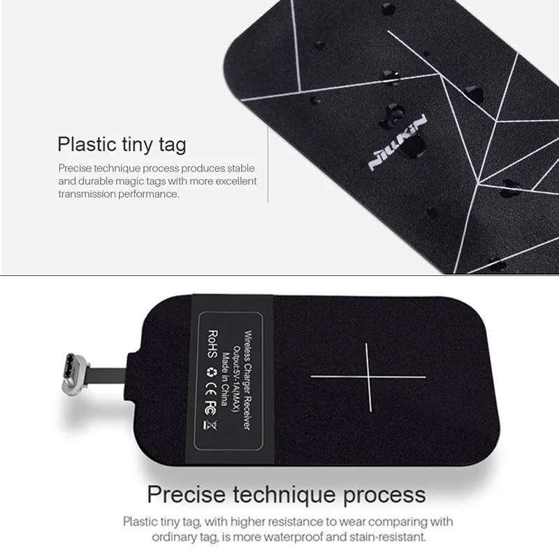 qi wireless charging adapter for samsung galaxy a12 a22 a32 a42 a52 a72 4g 5g wireless chargerusb type c receiver free global shipping