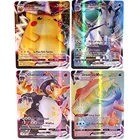 Голографические карты Pokemon V VMAX GX, дисплей, английская версия, блестящие карты Pokemon, игра в коллекцию, детская игрушка