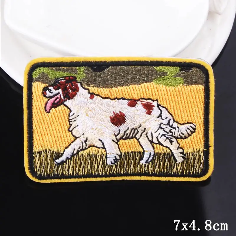 Лагерная нашивка для одежды вышитая с вышивкой листьев куртки пришивания/глажка