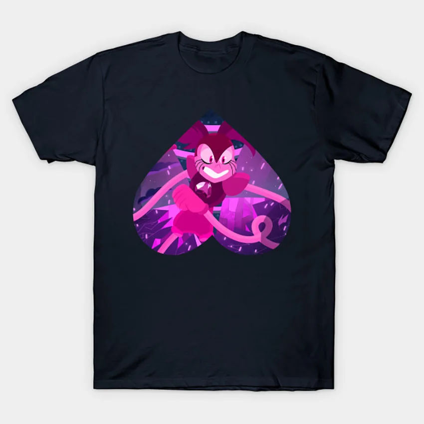 Spinel SU Movie футболка Steven Universe Футболка розовый бриллиант розовый кварц steven universe фильм Кристалл драгоценные камни шпинель