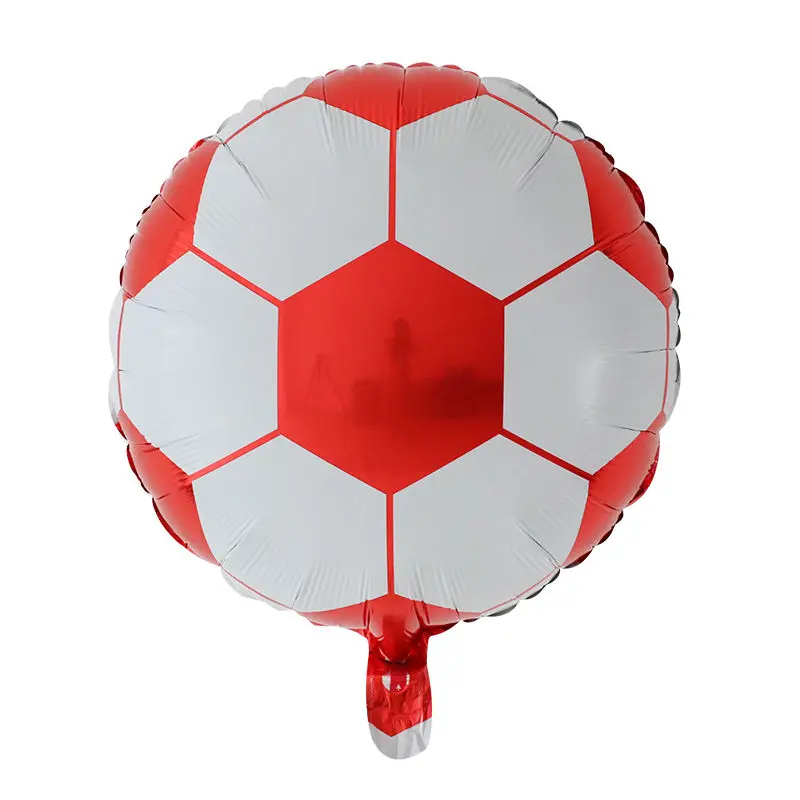 

10pcs/lot 18''Football Basketball Volleyball Inflatable Air Ballons for birthday party decorations sports fan's gift kids toy