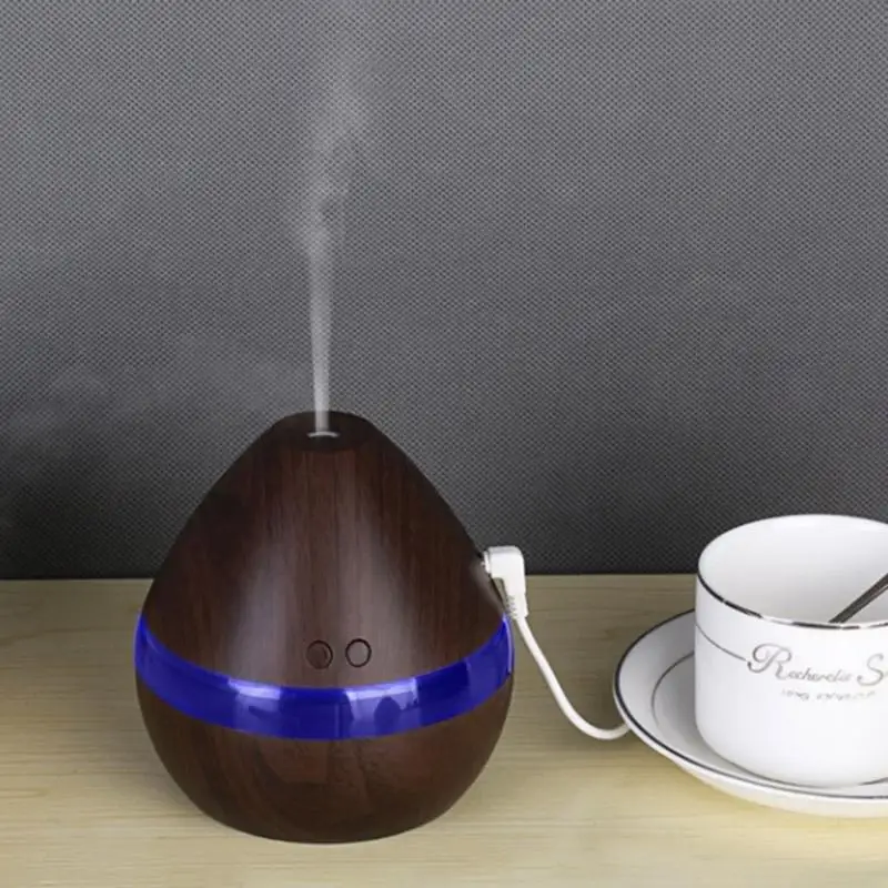 300ML Water Drop Humidifier USB Interface Independent Dual Button Humidifier