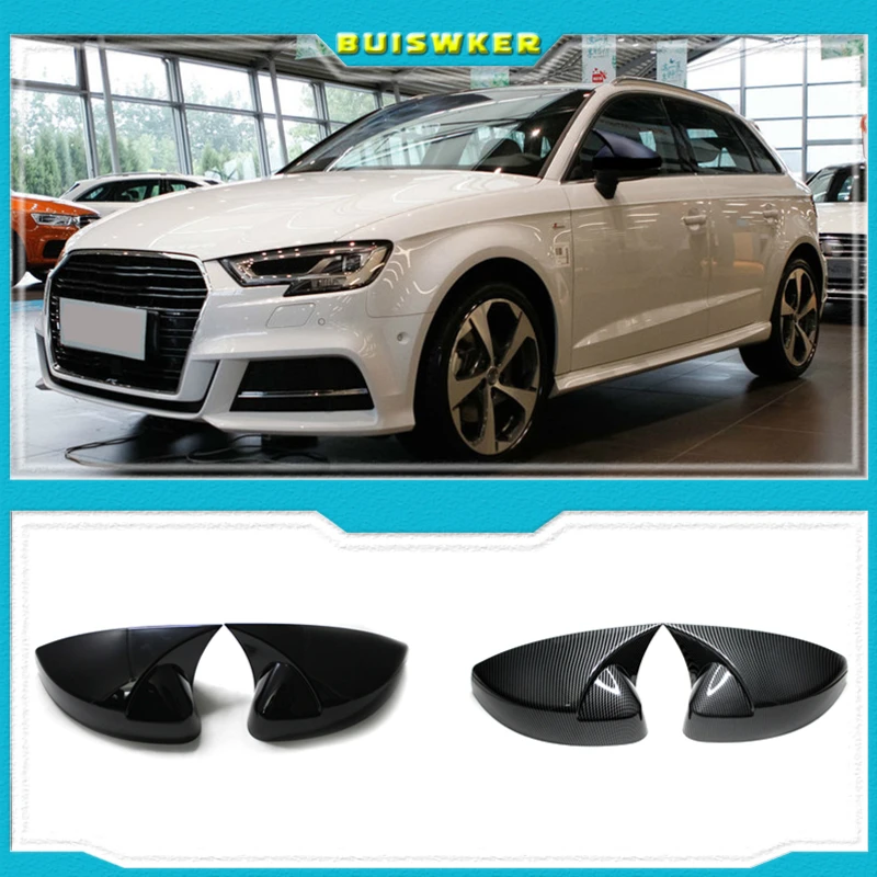 

Чехол для автомобильного зеркала заднего вида audi A3 S3 8V RS3 2013 2014 2015 2016 2018 2017 2019